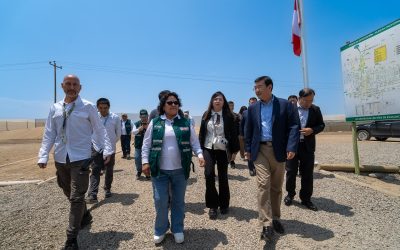 Peruvian Pride for the World: A Meeting with Representatives from the Chinese Government and SENASA in Pisco.