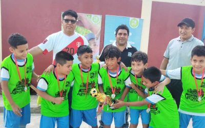 Semillero AgroMIGIVA llevó deporte y valores a estudiantes de Jayanca