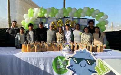 Celebramos el millón de kilos de arándanos en Fundo Edén